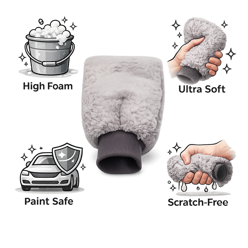 DirtLift Wash Mitt - Dirt Out Shine In