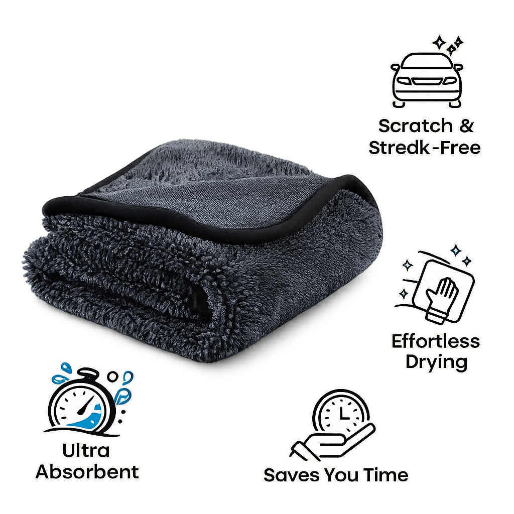 Thirsty Drying Towel – World's First Water Magnet!