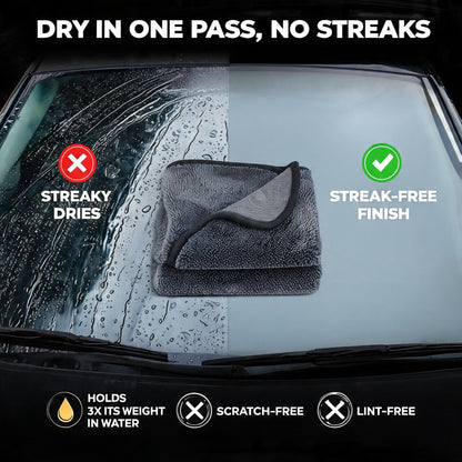 Thirsty Drying Towel – World's First Water Magnet!