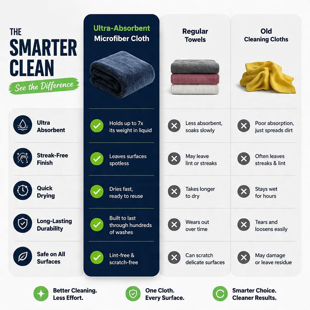Thirsty Drying Towel – World's First Water Magnet!